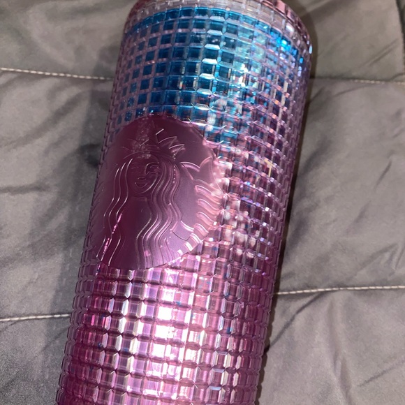 Blue and purple Starbucks cup - Picture 2 of 4